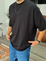 Basic Oversize T-Shirt - Beige