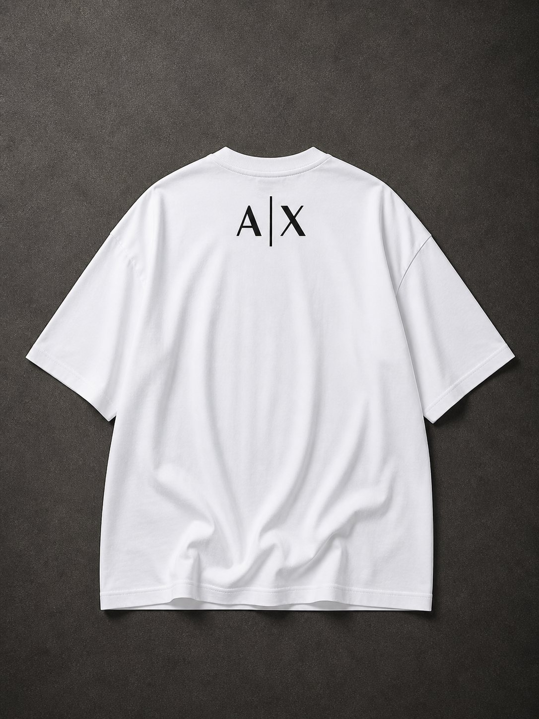 WHITE OVERSIZED PRINTED T-SHIRT